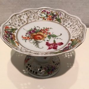 Dresden China Compote